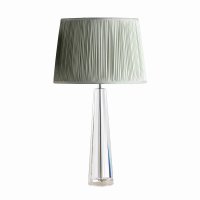 Laura Ashley Blake Medium Table Lamp Crystal Polished Chrome Base Only