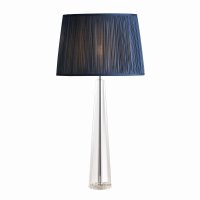 Laura Ashley Blake Large Table Lamp Crystal Polished Chrome Base Only