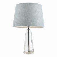 Laura Ashley Blake Small Table Lamp Crystal Polished Chrome Base Only