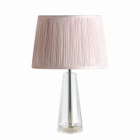 Laura Ashley Blake Small Table Lamp Crystal Polished Chrome Base Only