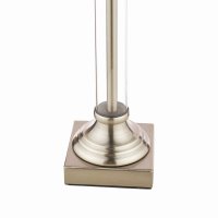 Laura Ashley Winston Table Lamp Antique Chrome & Glass Base Only