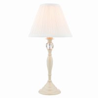 Laura Ashley Ellis Table Lamp Cream with Ivory Shade