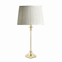 Laura Ashley Winston Table Lamp Antique Brass & Glass Base Only