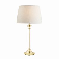 Laura Ashley Winston Table Lamp Antique Brass & Glass Base Only