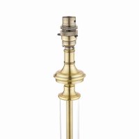 Laura Ashley Winston Table Lamp Antique Brass & Glass Base Only