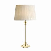 Laura Ashley Winston Table Lamp Antique Brass & Glass Base Only