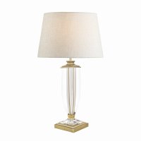 Laura Ashley Carson Large Table Lamp Antique Brass & Crystal Base Only