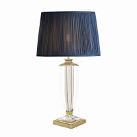 Laura Ashley Carson Large Table Lamp Antique Brass & Crystal Base Only