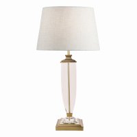 Laura Ashley Carson Large Table Lamp Antique Brass & Crystal Base Only