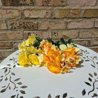 Narcissus Artificial Flower Bouquet - 24 Flowers - 45cm - Sincere