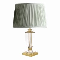 Laura Ashley Carson Small Table Lamp Antique Brass & Crystal Base Only