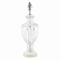 Laura Ashley Meredith Small Table Lamp Cut Glass Crystal Base Only