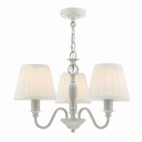 Laura Ashley Ellis 3lt Pendant Grey with Shades