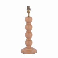 Laura Ashley Maria Table Lamp Wood & Antique Brass Base Only