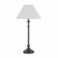 Laura Ashley Ludchurch Table Lamp Industrial Black with Shade