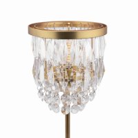 Laura Ashley Rhosill Table Lamp Crystal and Antique Brass