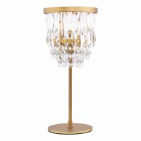 Laura Ashley Rhosill Table Lamp Crystal and Antique Brass
