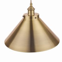 Laura Ashley Rufus Pendant Antique Brass