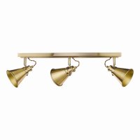 Laura Ashley Rufus 3lt Bar Spotlight Antique Brass