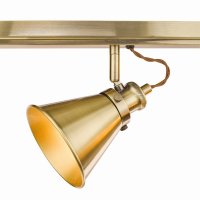 Laura Ashley Rufus 3lt Bar Spotlight Antique Brass