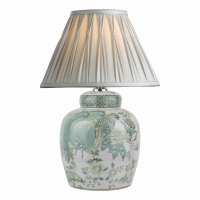 Laura Ashley Elizabeth Ceramic Table Lamp with Bird Print Design Base Only