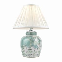 Laura Ashley Elizabeth Ceramic Table Lamp with Bird Print Design Base Only
