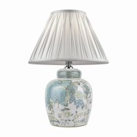 Laura Ashley Elizabeth Ceramic Table Lamp with Bird Print Design Base Only