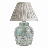 Laura Ashley Elizabeth Ceramic Table Lamp with Bird Print Design Base Only