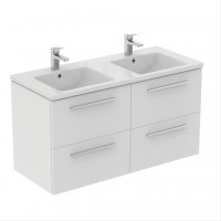 Ideal Standard i.life B Wall Hung 120cm 4 Drawer Matt White Vanity Unit