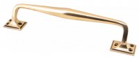 Polished Bronze 300mm Art Deco Pull Handle