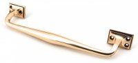 Polished Bronze 300mm Art Deco Pull Handle