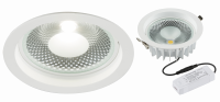 Knightsbridge 230V 20W COB LED Recessed Commercial Downlight 4000K - (CRDL20)