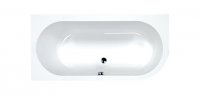 Carron Status 1700 x 725mm Right Hand Asymmetric Carronite Bath
