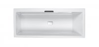 Carron Celsius Single Ended Right Hand 1700 x 700mm Carronite Bath includes Overflow/Filler