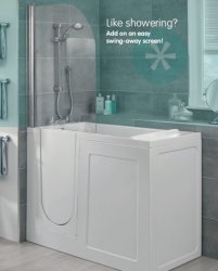 Access Georgia Vision Walk-in Bath with Glass Door