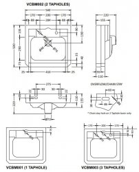 BC Designs Victrion 540mm Basin & Ardleigh Stand
