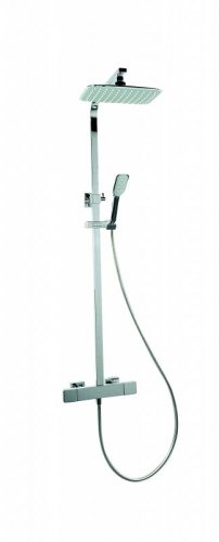 Essential Nine Xtreme Ext Thermostatic Shower, Chrome