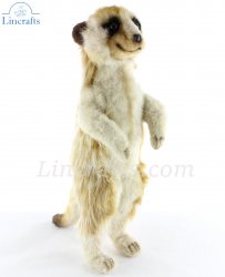 Soft Toy Meerkat by Hansa (33cm) 5326