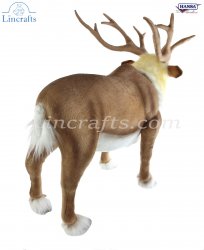 Soft Toy Nordic Reindeer Standing by Hansa (65cm) 6860