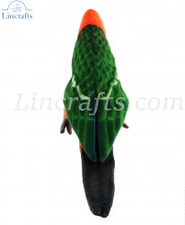 Soft Toy Bird, King Parrot by Hansa (44cm.L) 8161