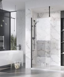 Roman Liberty 10mm 757mm Clear Glass Wetroom Corner Panel