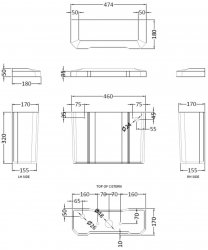 Bayswater Fitzroy Close Coupled Toilet
