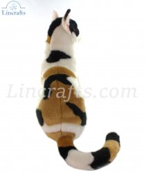 Soft Toy Calico Cat by Hansa (35cm) 7028