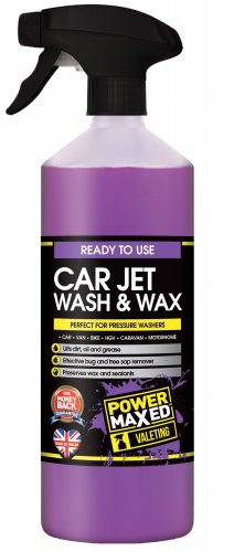 Power Maxed Jet Wash & Wax Pre Wash - 1L, 5L & 25L
