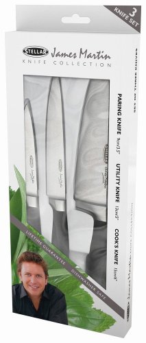 Stellar James Martin 3 Piece Knife Set