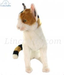 Soft Toy Calico Cat by Hansa (35cm) 7028