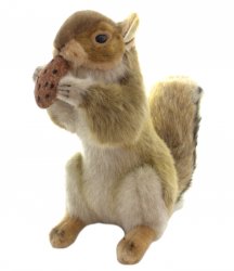 Soft Toy Red Squirrel by Hansa (22cm) 3745