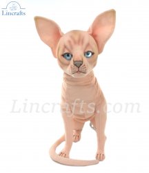 Soft Toy Sphynx by Hansa (28cm) 8117
