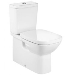 Roca Debba Square Close Coupled Back to Wall Toilet