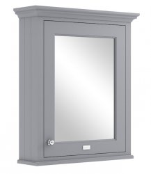 Bayswater 600mm Plummett Grey Mirror Wall Cabinet